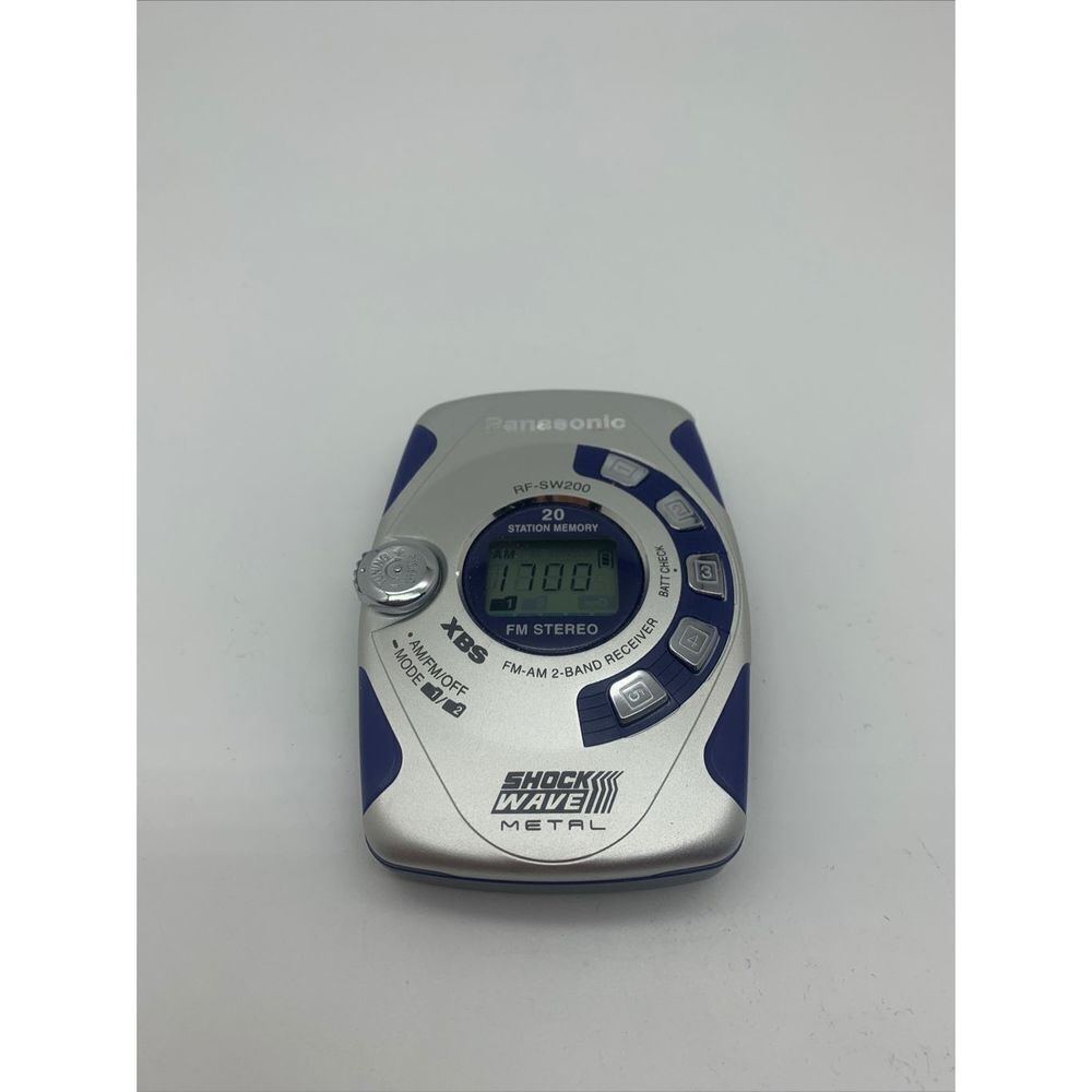 Panasonic RF-SW200‎ AM/FM Portable ArmBand Radio NO Belt Clip